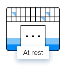 At rest